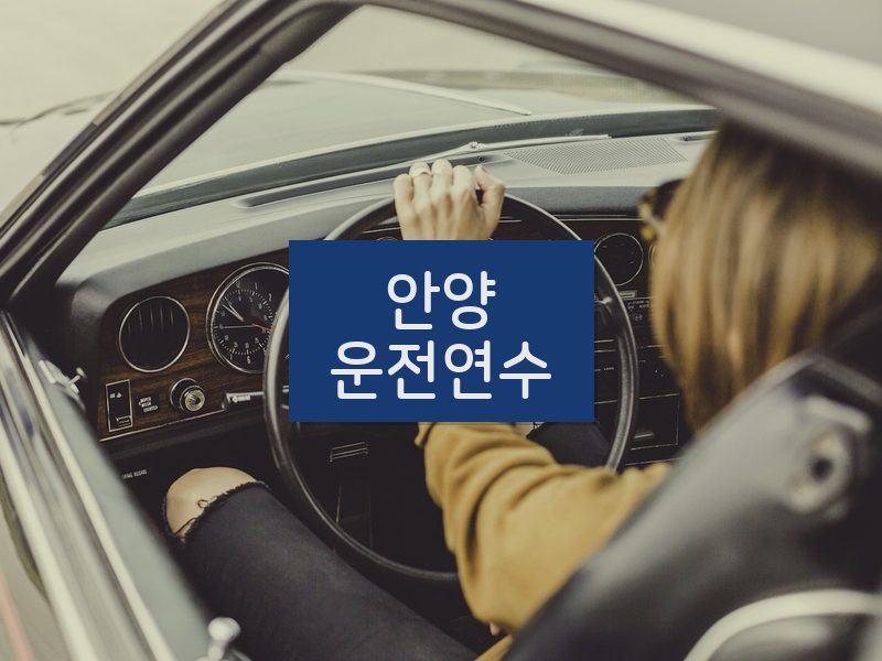 안양운전연수 후기