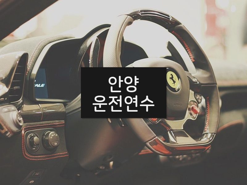 안양운전연수 후기