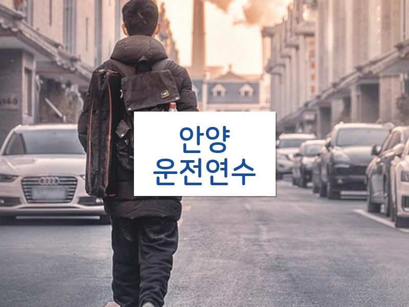 안양운전연수 후기