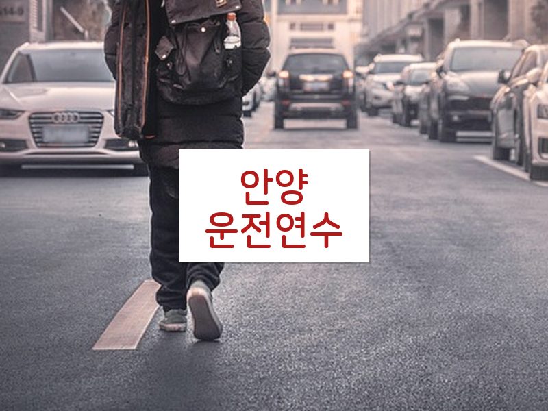 안양운전연수 후기