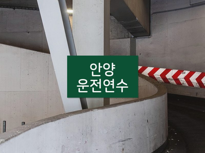 안양운전연수 후기