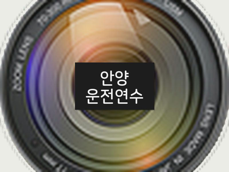 안양운전연수 후기