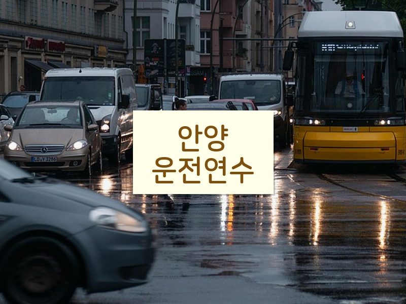 안양운전연수 후기
