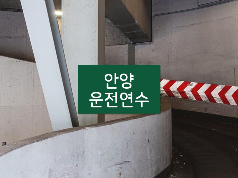 안양운전연수 후기