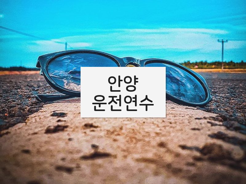 안양운전연수 후기