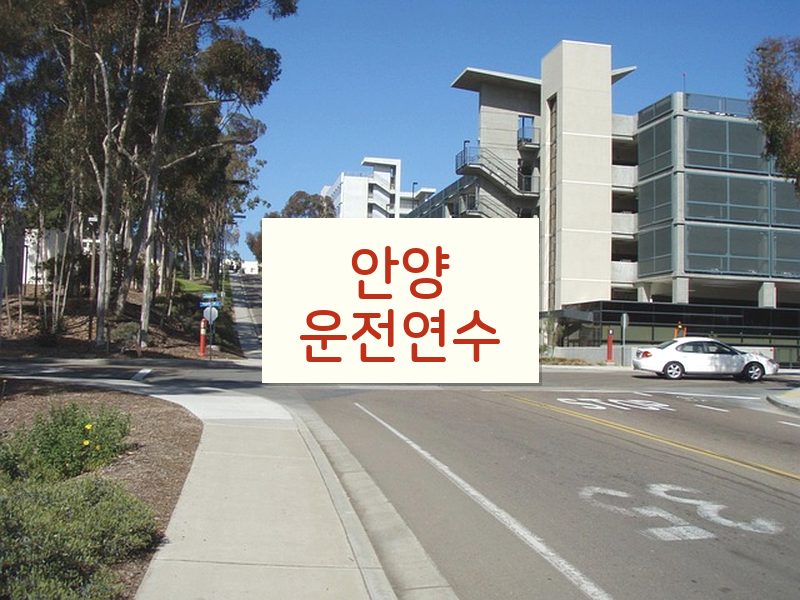 안양운전연수 후기