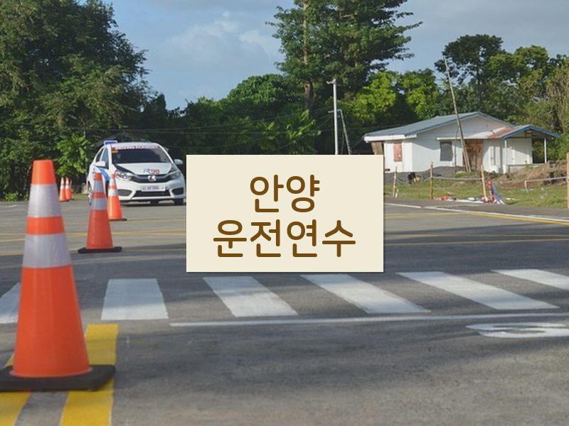 안양운전연수 후기