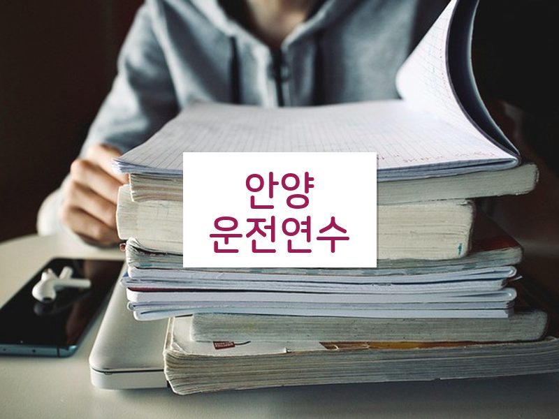 안양운전연수 후기