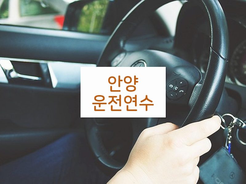 안양운전연수 후기