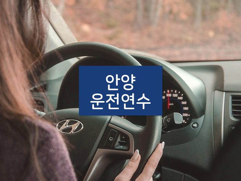 안양운전연수 후기