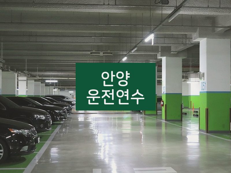안양운전연수 후기