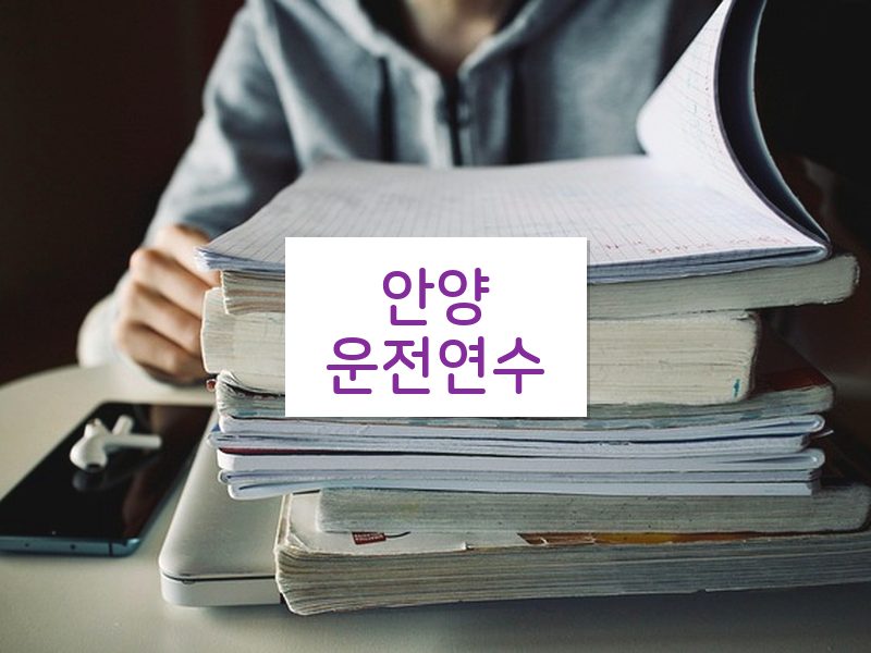 안양운전연수 후기