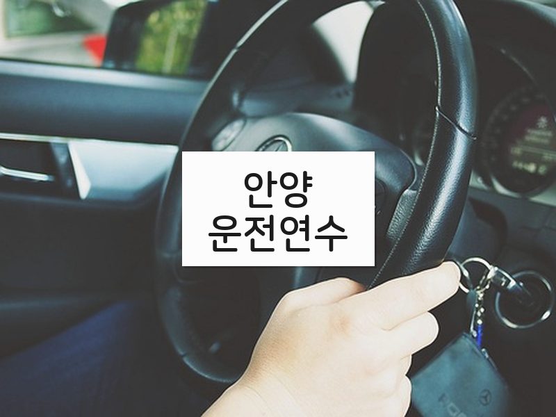 안양운전연수 후기