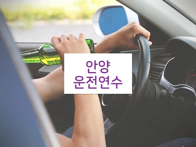 안양운전연수 후기