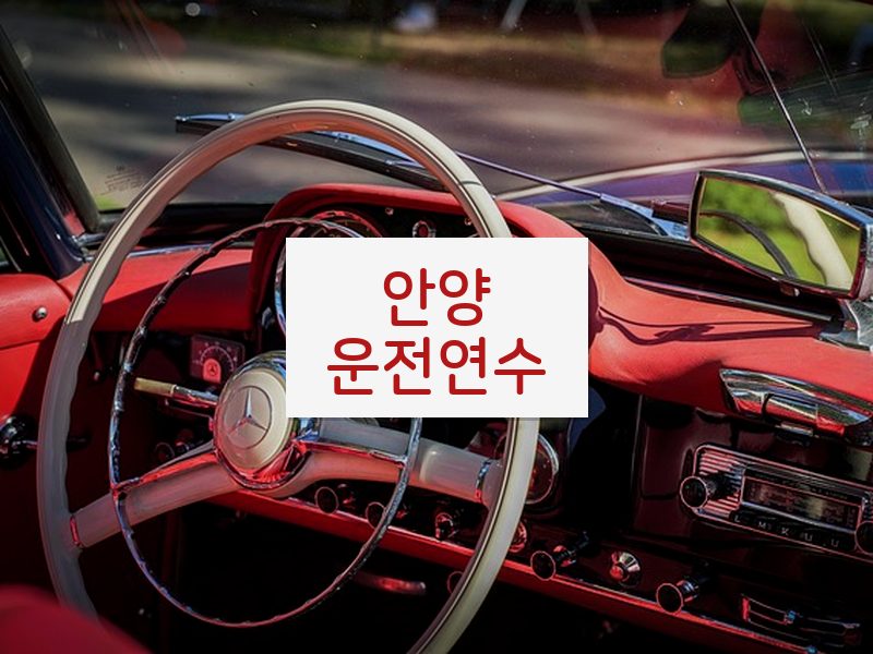 안양운전연수 후기