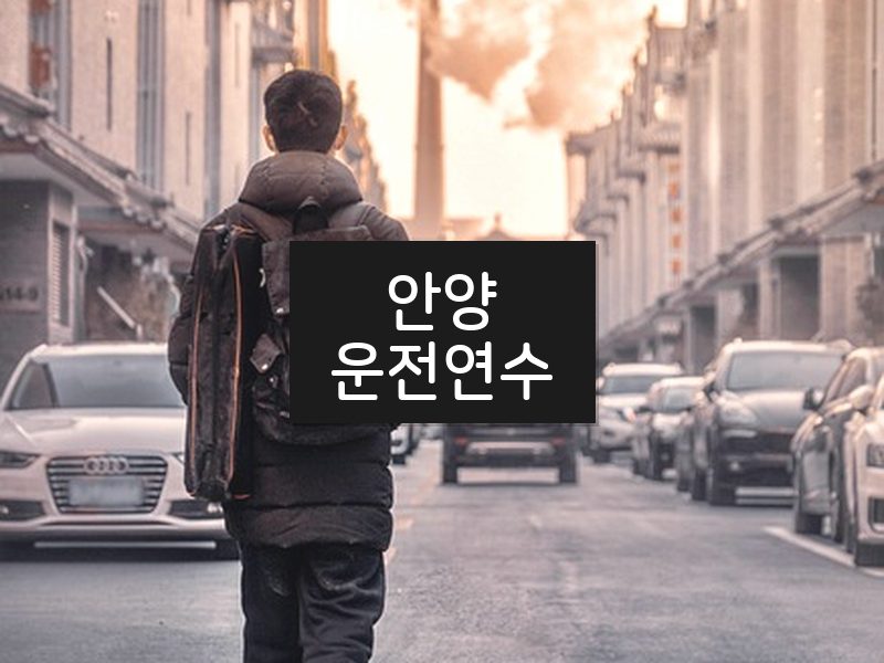 안양운전연수 후기