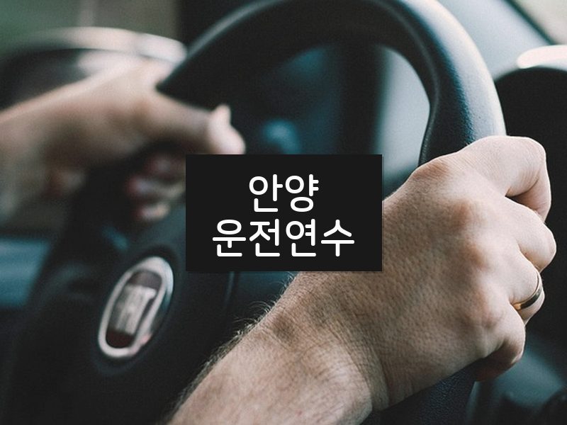 안양운전연수 후기