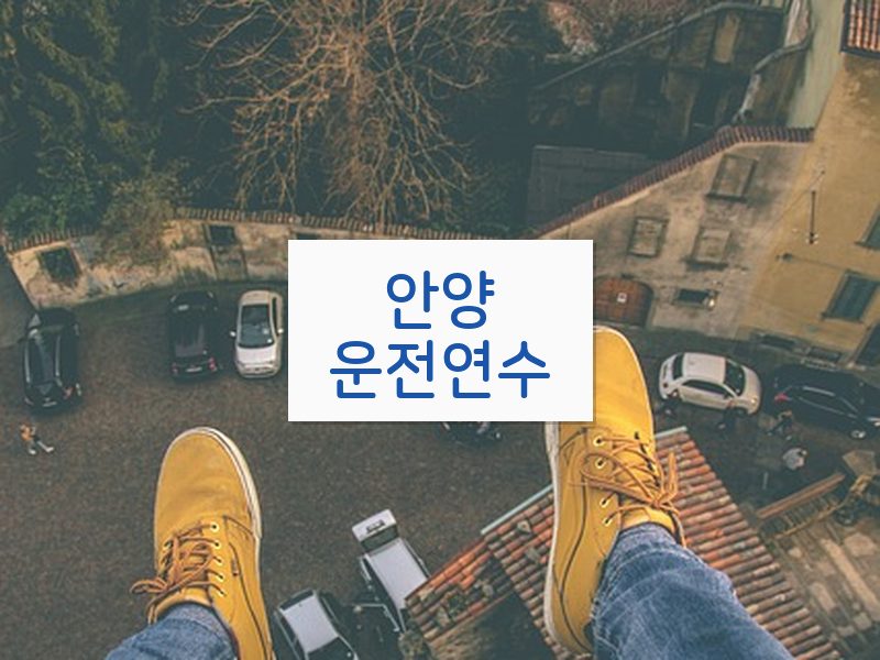 안양운전연수 후기