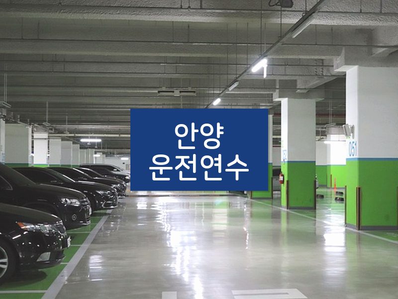 안양운전연수 후기