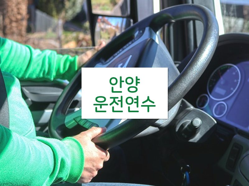 안양운전연수 후기