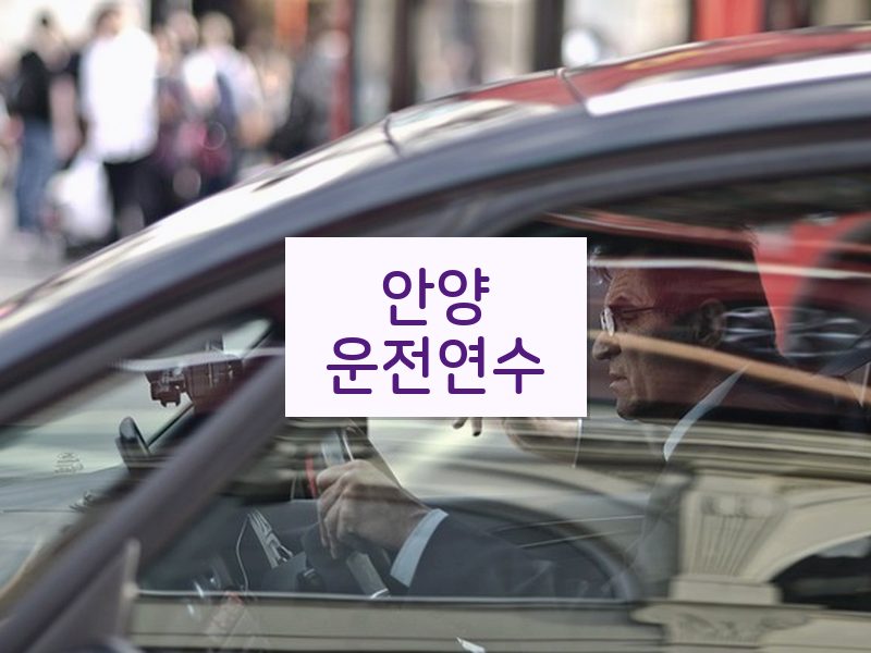 안양운전연수 후기