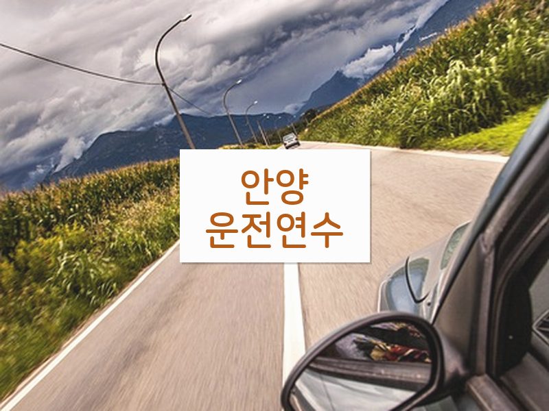 안양운전연수 후기
