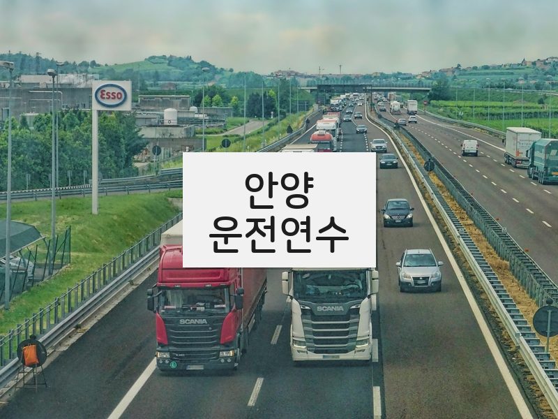 안양운전연수 후기