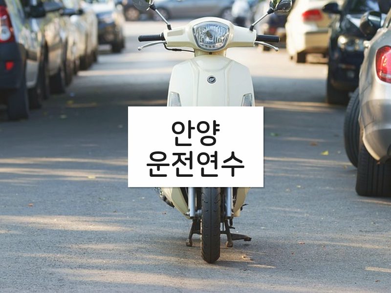 안양운전연수 후기