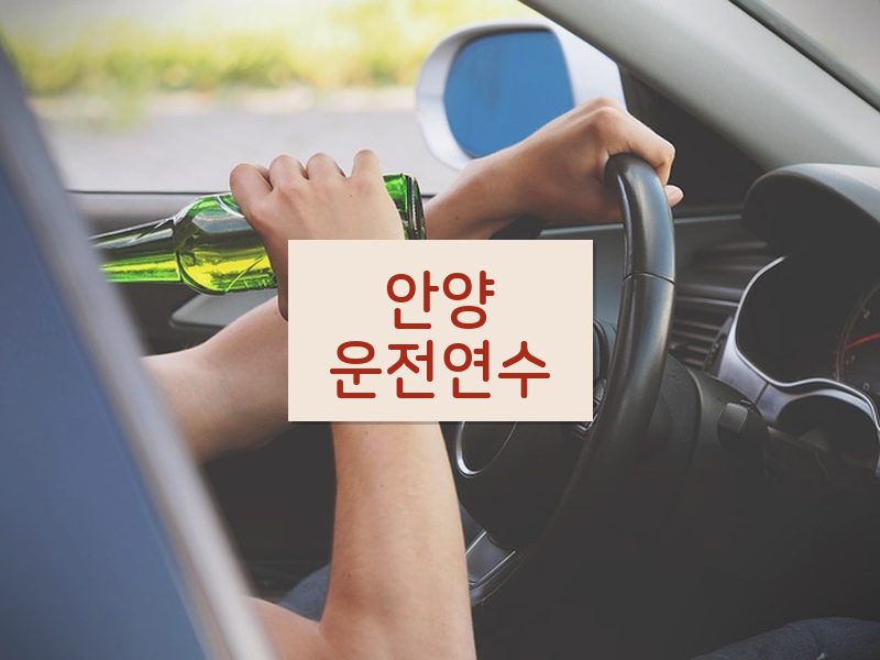 안양운전연수 후기