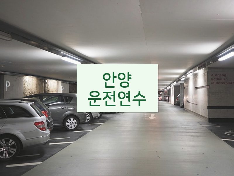 안양운전연수 후기
