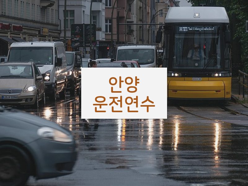 안양운전연수 후기